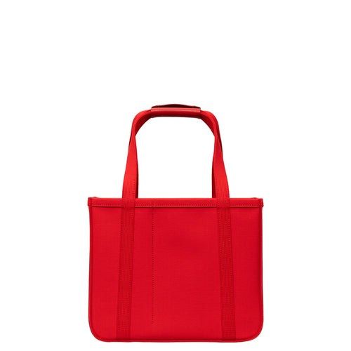 RED CANVAS TOTE